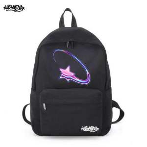 Tas ransel pria backpack losantos stars rainbow Free sticker