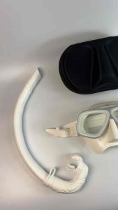 Oculus Fixed Graded Aluminum Graded Freediving Mask Set with evabox and snorkel set