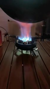 BRS | BRS-201A Bếp Cắm Trại Di Động Năm Lõi Công Suất Cao Dành Cho Du Lịch Ngoài Trời Đi Bộ Đường Dài Dã Ngoại Nấu Ăn Bếp Gas Bằng Kim Loại Có Thiết Bị Đánh Lửa