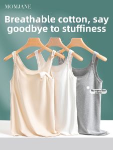Mom Jane | Breastfeeding Tank Top Pure Cotton Thin Summer Wearable Without Bra Inner Outerwear