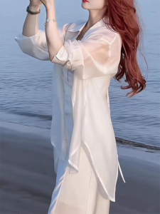 UV Protective Icy Silk Shirt
