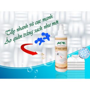 Tẩy Mực Bút Bi Trên Quần Áo Đồ Vải Không Lo Bay Màu Vải Chai Xịt 250ml