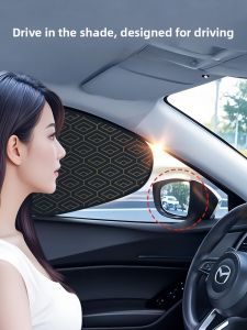HELLOLEIBOO | Sun Shade and Privacy Curtain for Car Windows