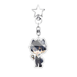 Bandai | Móc Khóa Acrylic Phiên Bản Q Anime Blue Lock Hình Nhân Vật Hoạt Hình Bachira Isagi Rin Chigiri Shidou Nagi Phụ Kiện Trang Trí Túi Dành Cho Fan Hâm Mộ Bóng Đá.