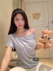 Off-Shoulder Stylish Short Sleeve T-Shirt