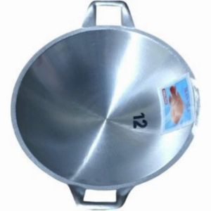 WAJAN ALUMUNIUM JADUL NO 12 INCH WAJAN PENGGORENGAN TRADISIONAL