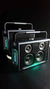 SODLK S1117 ลำโพงไร้สายบลูทู ธ 200W กับ 2 ไมโครโฟนเบสลึก Bluetooth Speaker แท้100% รองรับ TWS/USB/TF/AUX ควบคุมระยะไกล