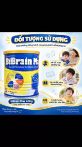 BiBrain 400g & 800g – Bổ sung dinh dưỡng đa thành phần với DHA Omega 3 và Citicoline