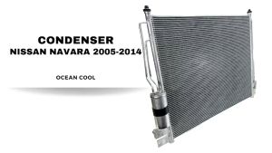 แผงแอร์ Nissan Navarra 2007-2014 CD0039 มาพร้อมไดเออร์ Condenser นาวาร่า