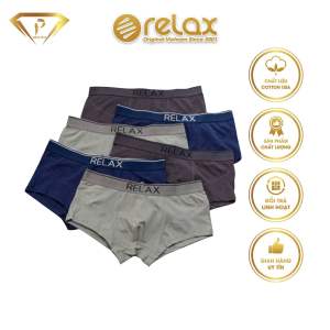 TK049 Quần lót chính hãng RELAX cao cấp thun cotton bản lớn thể thao RLTK049 mềm mát boxer trunk