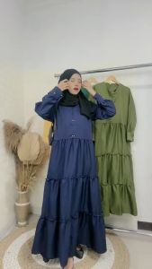 BAJU GAMIS MARION MAXY M L XL
