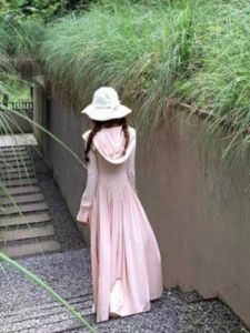 Sun Protection Ice Silk Long Skirt Style Jacket Womens Lightweight Breathable Summer Original Design High Waist Fit Outerwear