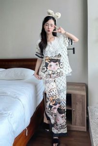 Đồ bộ nữ mặc nhà freesize 40-58kg kiểu dáng xinh xắn