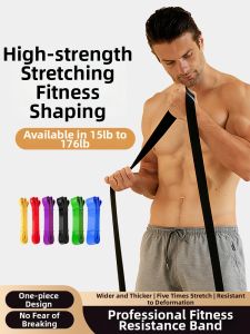 High-Intensity Chest Training and Pull-Up Assistance Resistance Band