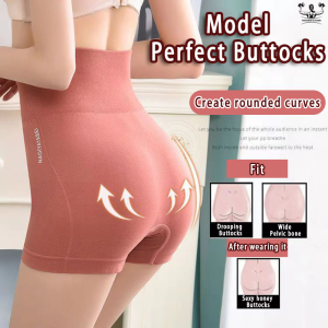 Women High Waist Yoga Short Pants Legging Running Shorts Hip Lifting Sport Fitness Yoga Shorts Seamless Hip-up Tight Elastic Short Pants High Waist And Abdomen Shaping Pants 瑜伽短裤