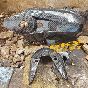 Cover tutup keong plus cvt beat scoopy beat street esp fi 2017-2019 carbon asli wtp import karbon
