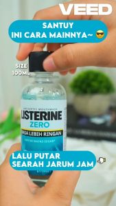LISTERINE Antiseptik Mouthwash 250ml / Obat Kumur Antiseptik Mulut