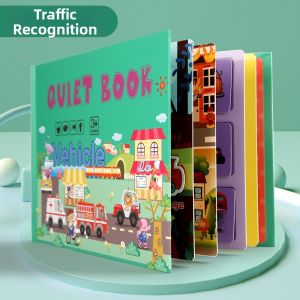 Educational Tear-and-Play Toy Book Children