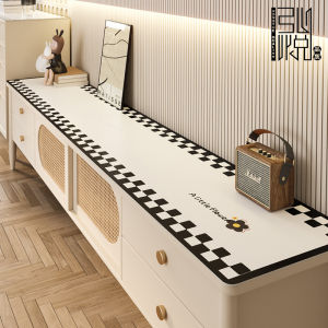 Sideboard Cabinet Table Mat Accessible Luxury Fancy No-Clean Tablecloth Hallway Shoe Cabinet TV Cabinet Table Top Protective Pad Desktop Waterproof