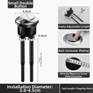 Besee | Universal Dual Flush Button Toilet Accessories