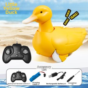 YILIXING | Water & Bathtub Compatible Motorized Duck Toy For Baby Crawling