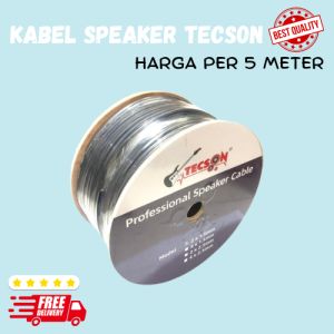 KABEL SPEAKER MERK TECSON UK 2X15 DAN 4X15/ KABEL SPEAKER PER 5 METER