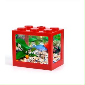 AQUARIUM MINI AKRILIK IKAN CUPANG & IKAN HIAS