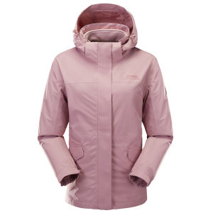 Jeep | Jeep Womens Three-in-One Detachable Windproof Outdoor Fleece Lined Down Jacket Waterproof Breathable Hiking Clothing Set