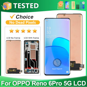 OEM For OPPO Reno6 Pro 5G 6.55For Reno 6 PRO PEPM00 CPH2249 LCD Display Touch Screen Digitizer Assembly Replacement