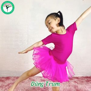 Váy bale múa rời cho bé co dãn thấm hút mồ hôi cực tốt DT8861