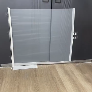 [SG Ready Stock]Pet Mesh Gate Easy Install Retractable Dog Gate Durable Cat Anti-climbing Multi-purpose Safety Barrier