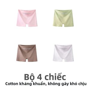 Quần lót MiiOW nữ làm bằng cotton nguyên chất mỏng không đường may cạp cao
