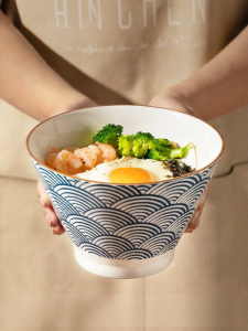 MODERN SWEETHOME | Glaze Under Color Noodle Bowl for Soup and Ramen