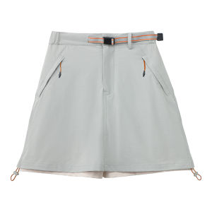 JNLN Womens Stretch Hiking Shorts Skirt Outdoor Camping Climbing Running Culottes Lightweight Anti-Exposure Workwear Shorts