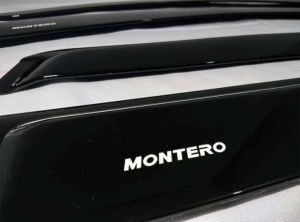 2016 - 2026 MONTERO Rain Visors - High Gloss - Premium Quality - Lowest Price!!!