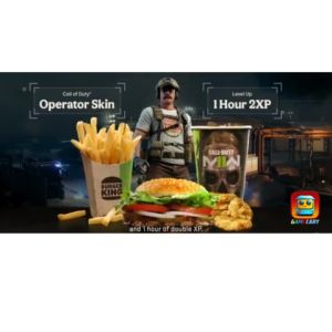 Call of Duty: Modern Warfare 2 II - Burger King Operator Skin + 1 Hour 2XP (DLC)