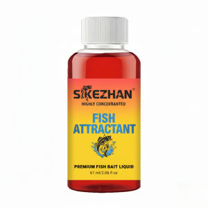 SIKEZHAN Fast Affect Fish Attractant Red Worm Liquid Scent Additive Concentrated Bait Flavor for All Freshwater Fish
