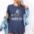 Resident Evil Requiem Grace Ashcroft Shirt Leon S Kennedy Victor Gideon Graphic Short Sleeve Women Men for Spring Summer. 