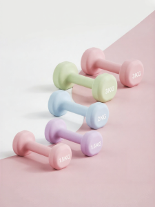 Runwe | Cast Iron Small Dumbbells for Beginner 2KG Pair