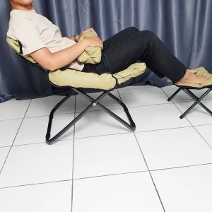 ORANGE Kursi Lipat  Minimalis Sofa Lipat Sandaran Jumbo Nyaman High Quality