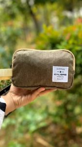 Tas Clutch Kalibre Organiser Pouch 922150999: Tas Khaki untuk Pria dan Wanita