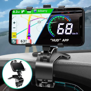 Car Phone Holder Dash Board Mobile Mount CellPhone Stand Clip In Car GPS Support Bracket for IPhone Samsung Portable Car Holder