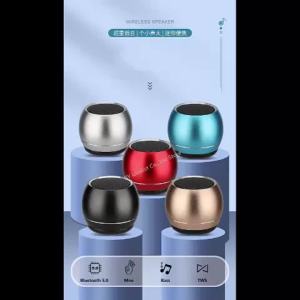 Loa Bluetooth Không Dây Di Động Mini TWS Loa Siêu Trầm Kim Loại Âm Trầm Mạnh Loa Ngoài Trời Nhỏ Dành Cho Điện Thoại Kết Nối USB 5.0