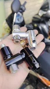 360 Degree CNC ALUMINUM Zinc Glass Rotating Legs 10mm Stainless Steel Screw Zinc Glass Leg