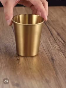 Ly inox trơn Hàn Quốc 304 Chubby Chef đơn giản sang trọng và an toàn cho sức khỏe