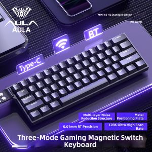 AULA | High Performance 3-Mode Magnetic Axis Mechanical Keyboard