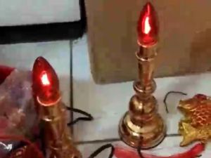 Lampu Lilin Led Cabe Lombok Sembahyang Candle Lamp E12 Lampu Main Api Berkedip Bijian