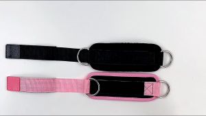 Strap Fitness Ankle Adjustable D-Ring Strap Gym Ankle Strap Fitness Gym Strap Pengikat Pergelangan Kaki