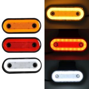 12V/24V Truck Side Marker Light LED Trailer Lights Reflector Van Clearance Lights for Scania for DAF Truck for Isuzu