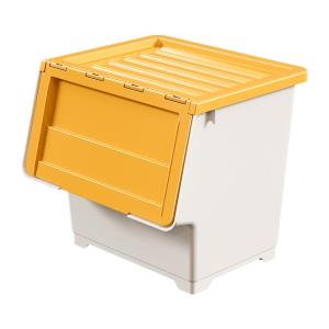 MEIZHUFU | Toy Organizer Storage Box Front Opening Lid Large Capacity